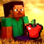 Minecraft Apple Shooter Game