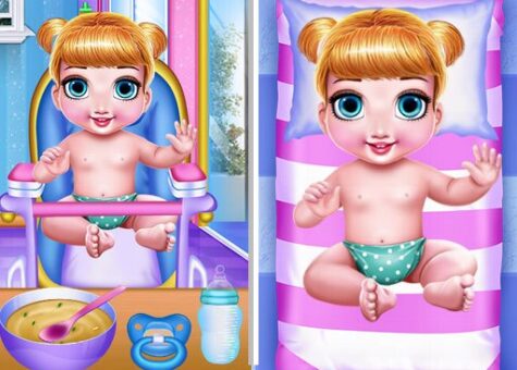 Princess new born twins baby care