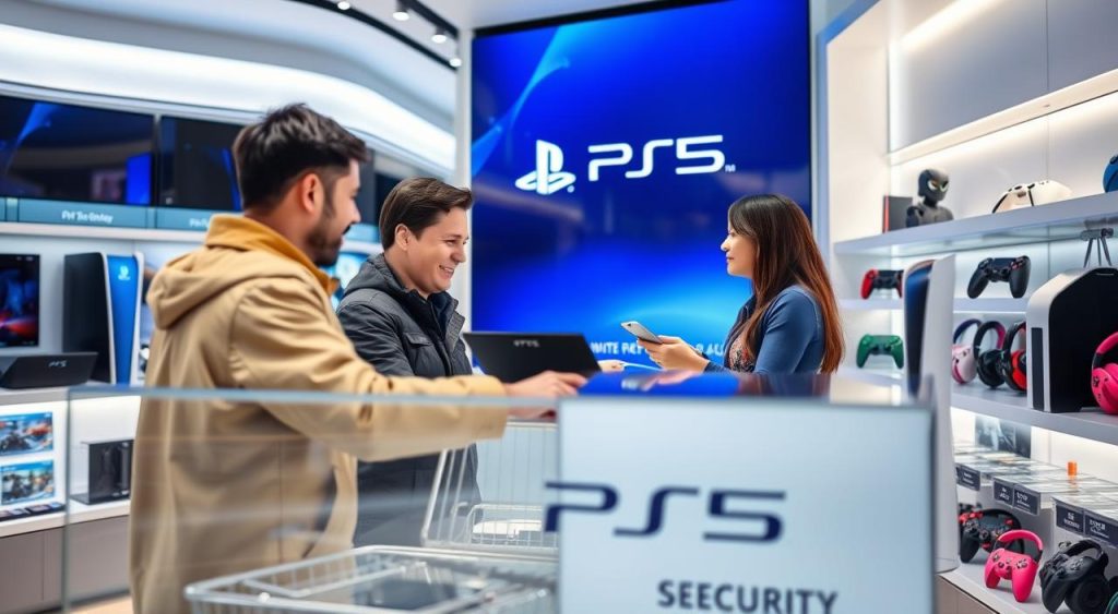 comprar PS5 segurança